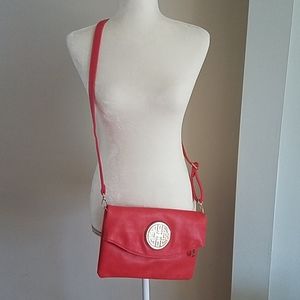 Cross Body‎ Clutch Bag Coral Color